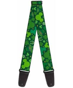 Correa de guitarra Buckle-Down - Día de San Patricio Mickey