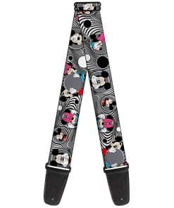 Correa de guitarra Buckle-Down - Mickey & Minnie Peek-a-Boo