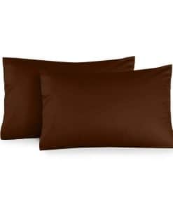Juego de 2 Fundas de Almohada King Size de 600 Hilos en