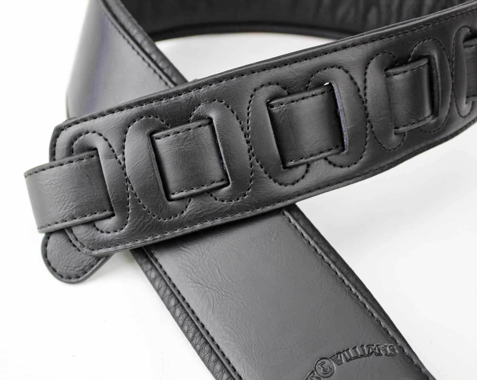 Correa de Guitarra Walker & Williams G-907 Acabado Negro - Imagen 6