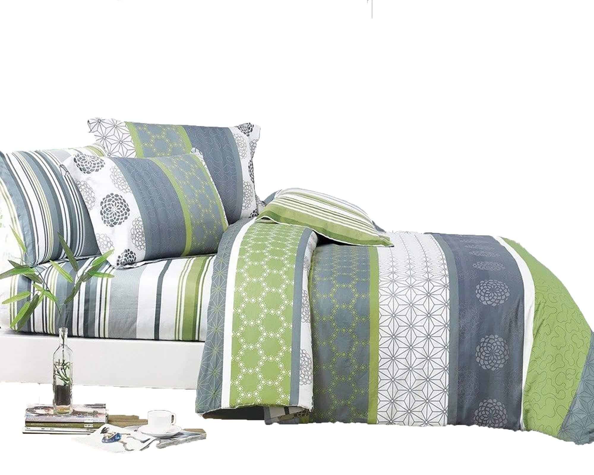 Juego de Ropa de Cama Swanson Beddings Serene 3 Piezas 100%