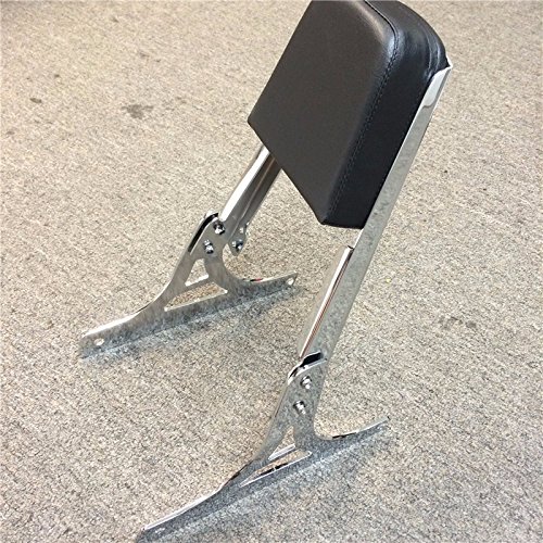 SMT- Respaldo con espalda de llamas cromado con almohadilla - Imagen 4