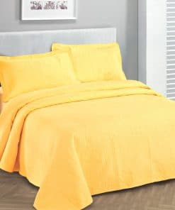 Colcha de Cama de Lujo Fancy Collection Acanalada Cubrecama