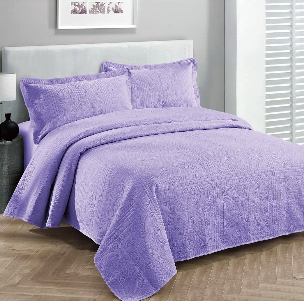 Colcha de Cama de Lujo Fancy Collection Acolchado Cubrecama