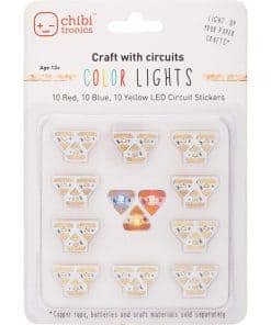 Paquete Mega de Circuit Stickers - 10 Rojos, 10 Amarillos,