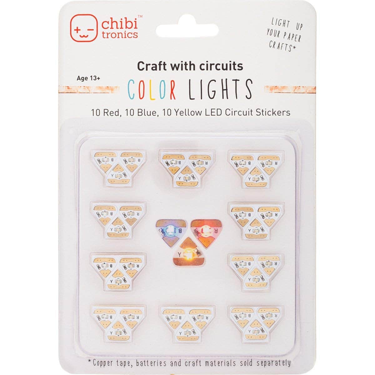 Paquete Mega de Circuit Stickers - 10 Rojos, 10 Amarillos,