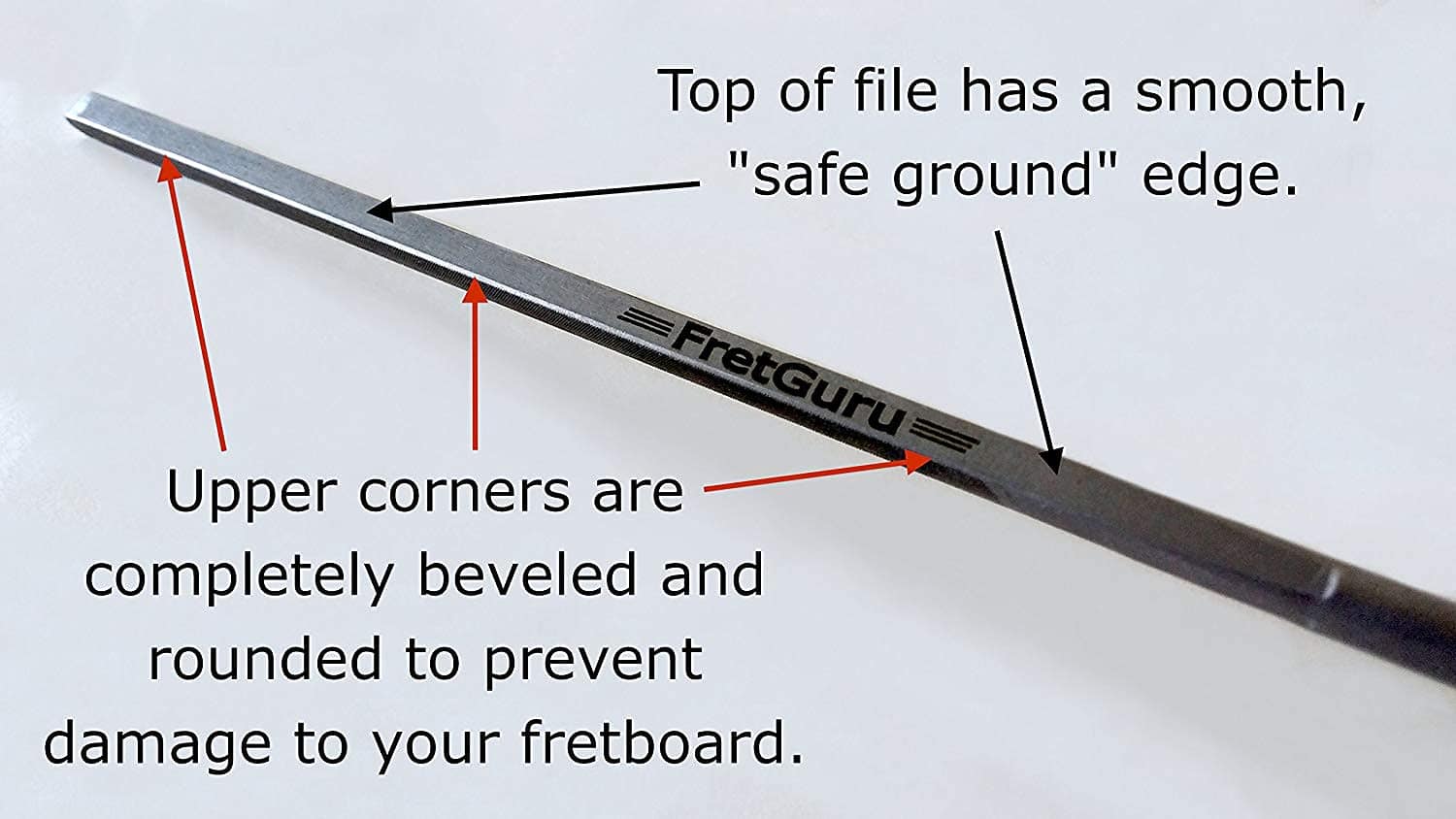 Lima de Extremo de Traste FretGuru Ultimate 2 - Corrige - Imagen 3