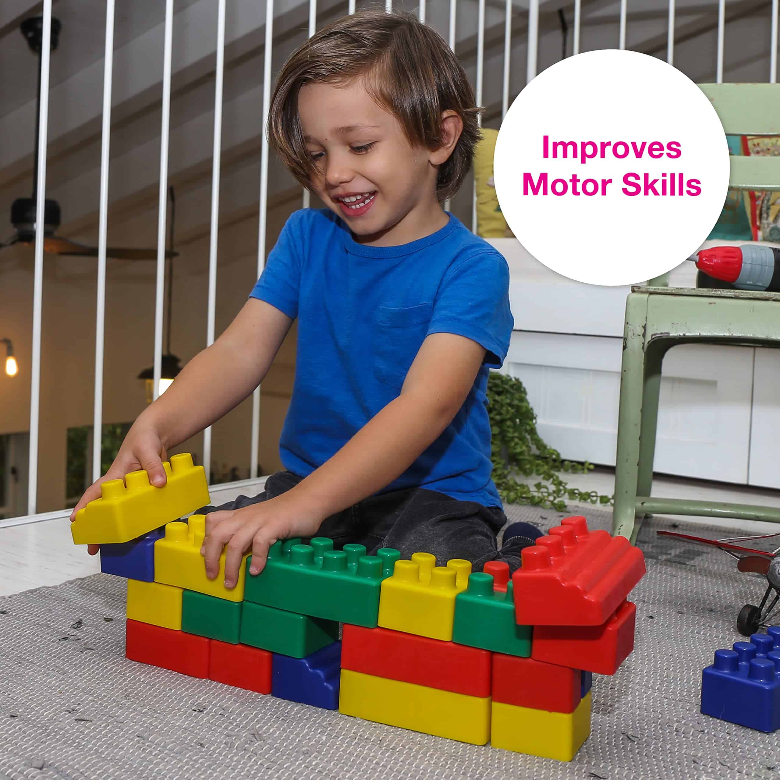 Bloques suaves para bebé Edushape, 52 Piezas - Bloques de - Imagen 6