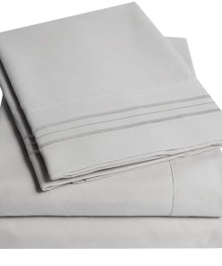 Juego de sábanas California King 1500 -Plata