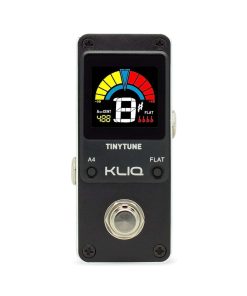 Pedal Afinador KLIQ TinyTune para Guitarra y Bajo - Mini -