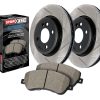 Stoptech 937.40001 Street Axle Pack, Ranura, Delantero