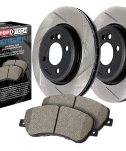 Stoptech 937.40001 Street Axle Pack, Ranura, Delantero