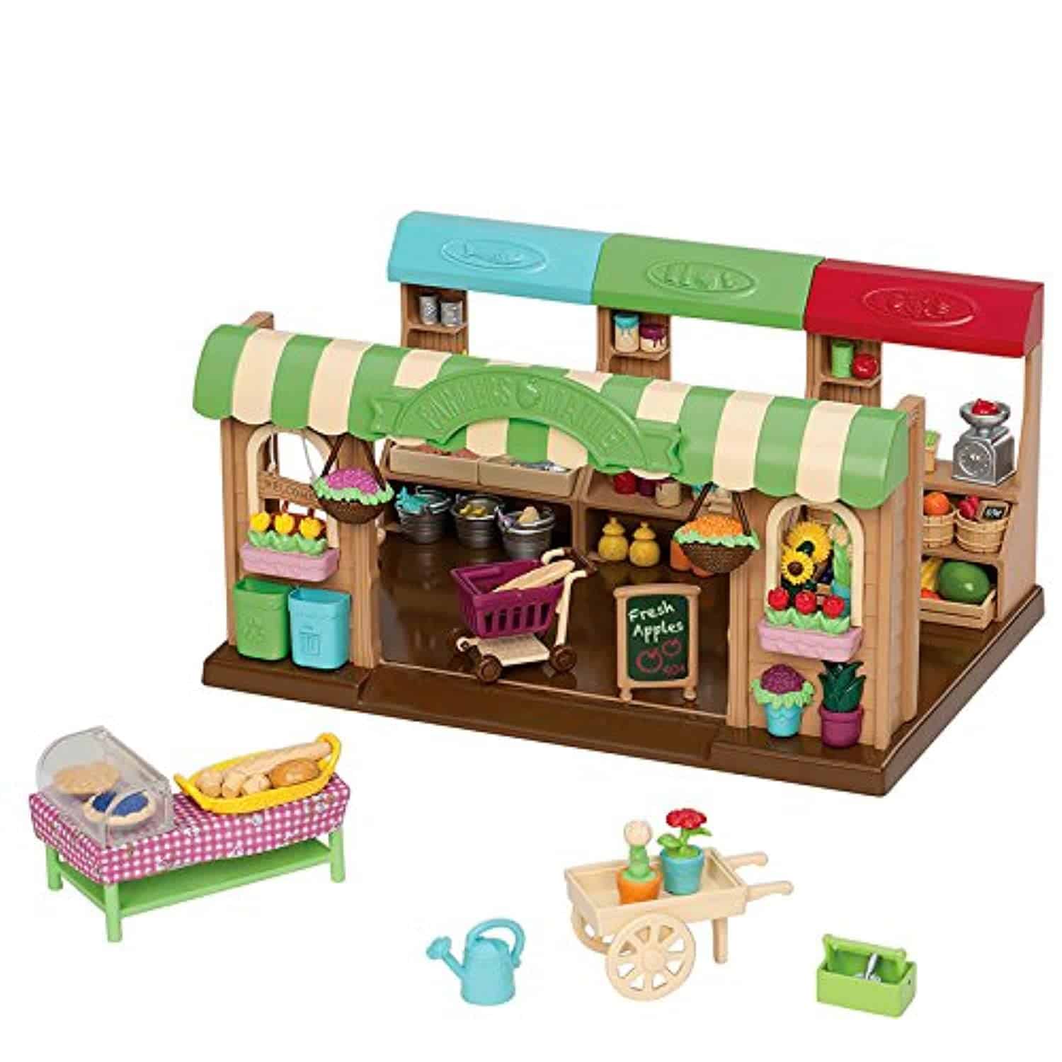Juego de Tienda Li'l Woodzeez - Mercado de Granjeros