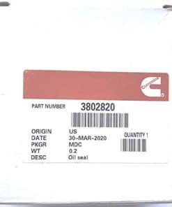 Sello del cígüeñal delantero principal/genuino Cummins