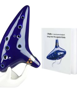 Ohuhu Zelda Ocarina con Libro de Canciones (Canciones de la