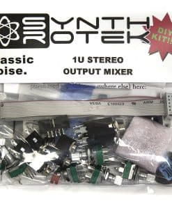 Kit de mezclador de salida estéreo 1U Synthrotek DIY