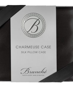 Funda de Almohada de Seda Branché Beauty Sleep -Negro