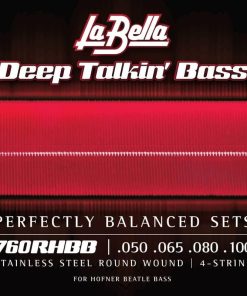 Cuerdas La Bella 760RHBB 'Beatle' Deep Talkin Bass de Acero