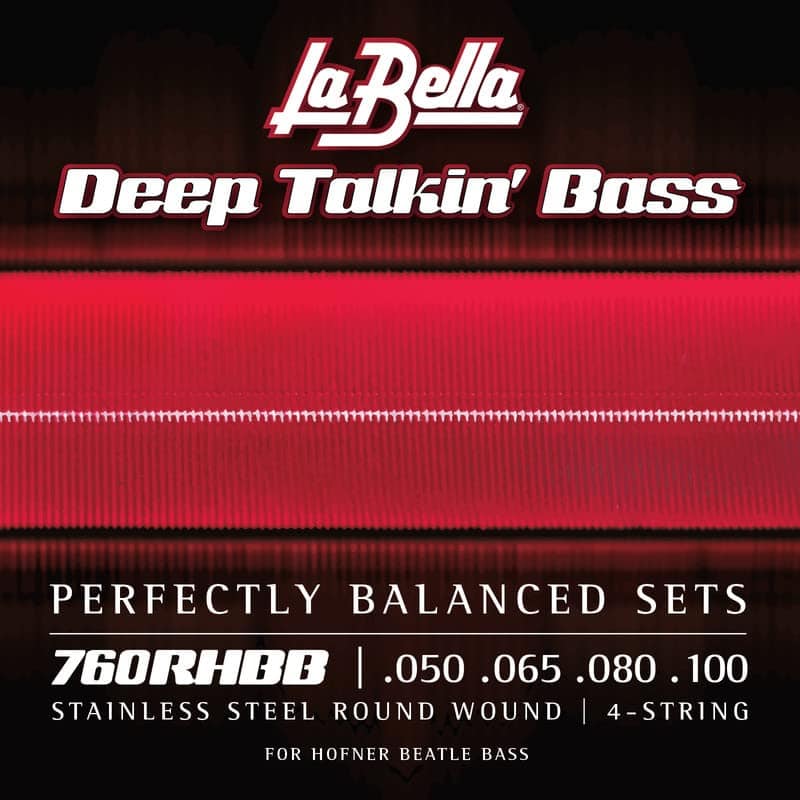Cuerdas La Bella 760RHBB 'Beatle' Deep Talkin Bass de Acero