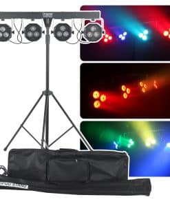 Soporte de Luces DragonX DJ, Luz Eléctrica con 4 Barras