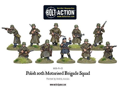 Bolt Action Warlord Games - Escuadra de la 10ª Brigada - Imagen 3
