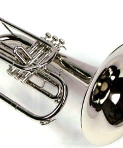 Moz Avanzado Mellophone de Marcha en Si Bemol con Pistones