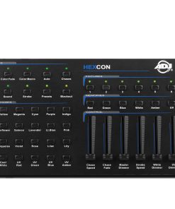 Controlador DMX HEXCON de ADJ Products, Serie HEX, 6 Canales