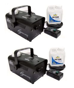 Pack de 2 Máquinas de Humo Chauvet DJ para Halloween con