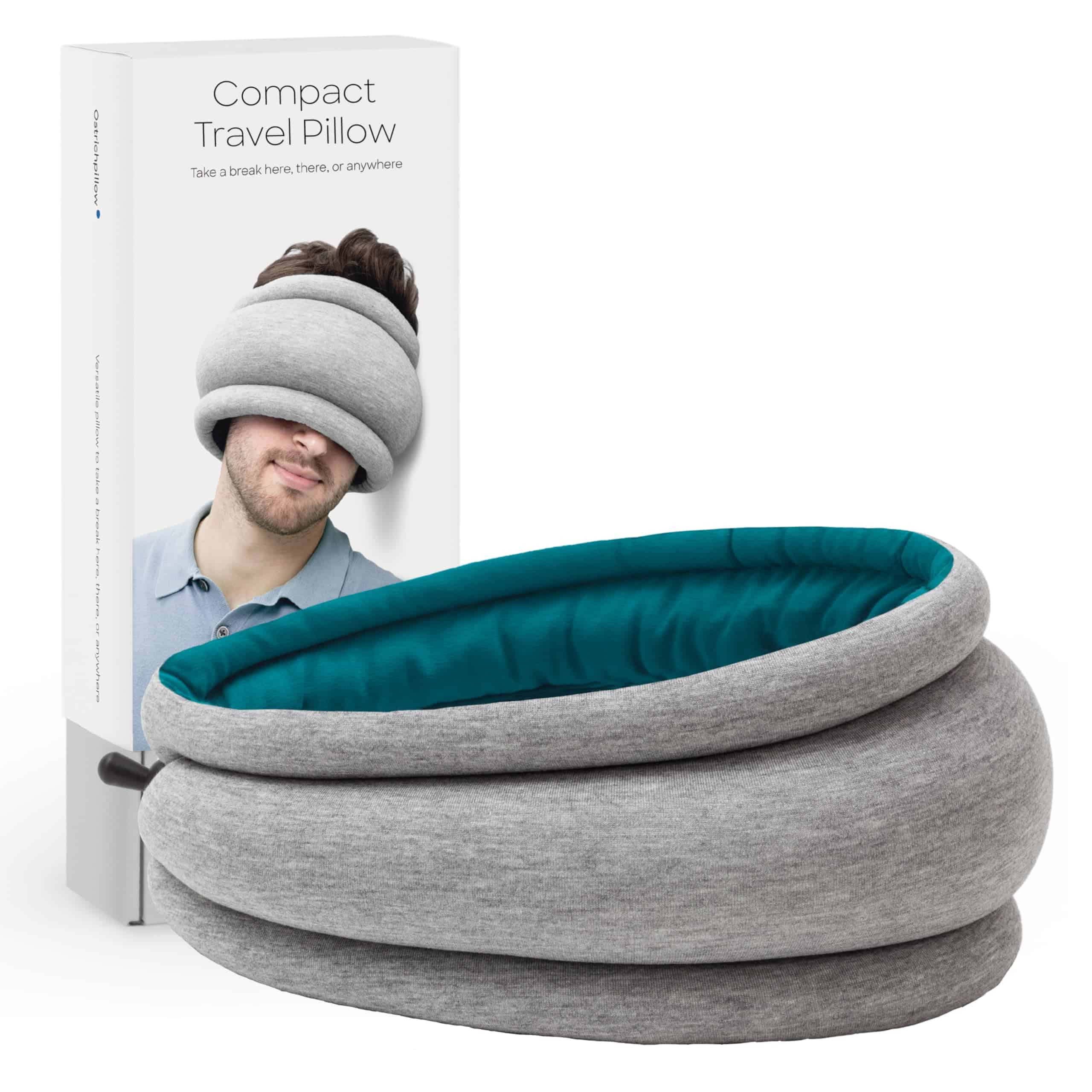 Almohada de viaje y siesta Ostrichpillow Light, almohada de