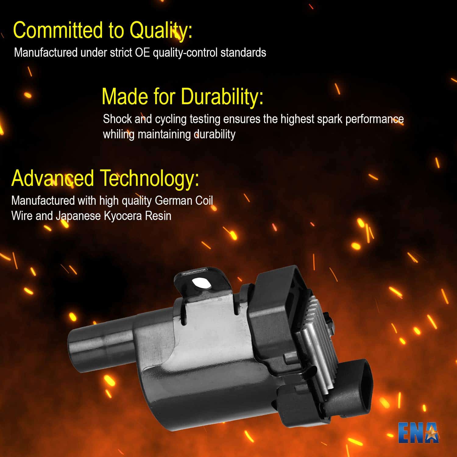 Juego de 8 Bobinas de Encendido Redondas Compatibles con - Imagen 10