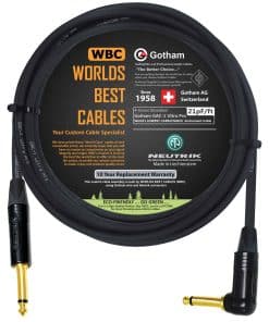 WORLDS BEST CABLES 12 Foot - Gotham GAC-1 Ultra Pro -