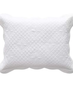 Calla Angel Sage Garden Luxury Pure Cotton Quilted Pillow