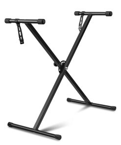 Soporte de Teclado Clásico Flexzion para Músicos Piano