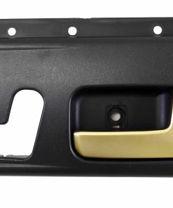 Manija de puerta interior interna PT -Negro con palanca crom