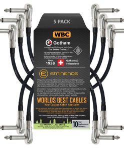 5 Unidades - 9 Pulgadas � Gotham GAC-1 - Cable de Parche de