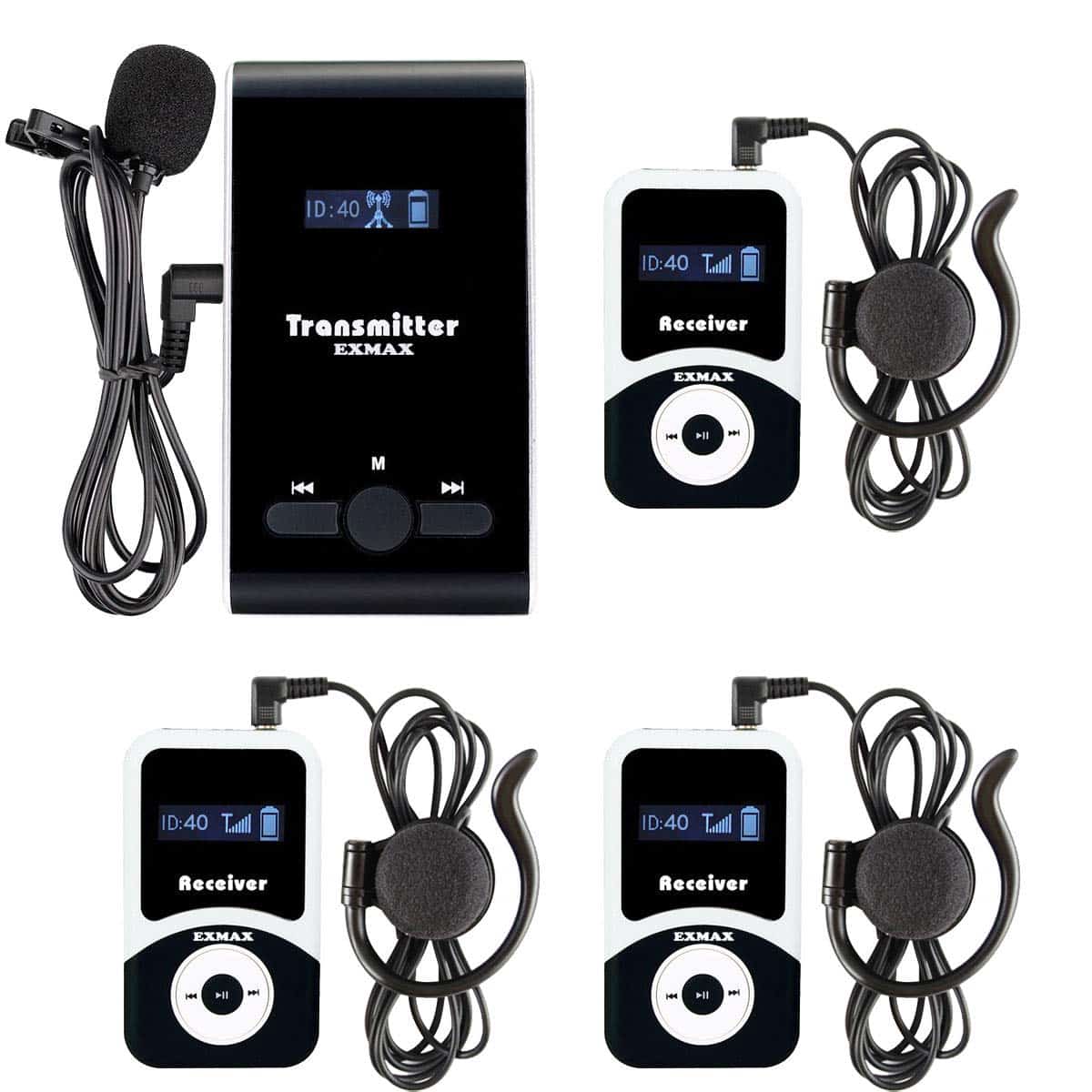Sistema de Transmisión de Voz Acústica Inalámbrico EXMAX