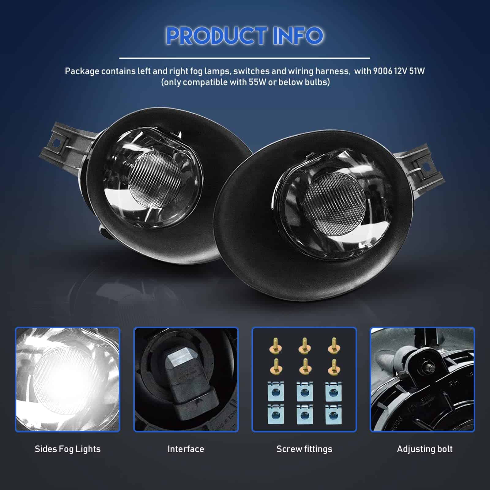 RP Remarkable Power, Faro de niebla para Ram 1500/2500/3500 - Imagen 6