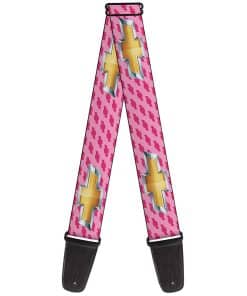 Correa de Guitarra Buckle-Down - Chevy Gold Bowtie w/Logo