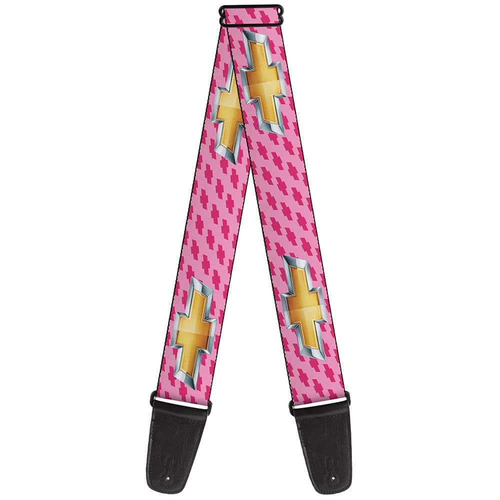 Correa de Guitarra Buckle-Down - Chevy Gold Bowtie w/Logo