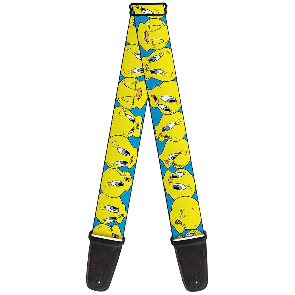 Correa de Guitarra Buckle-Down - Tweety Bird CLOSE-UP
