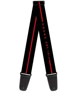 Correa para Guitarra Buckle-Down - Logo/Rayas del 100