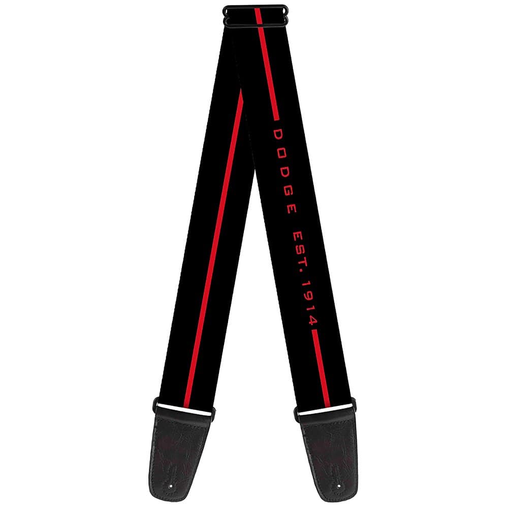 Correa para Guitarra Buckle-Down - Logo/Rayas del 100