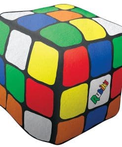 Almohada decorativa con forma de cubo Rubik de iscream