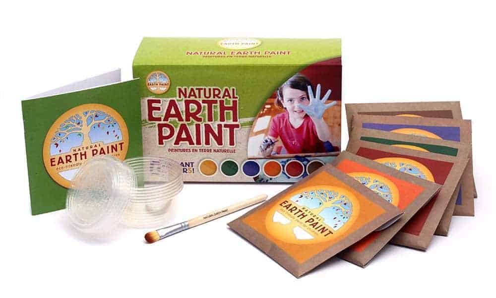 Kit de Pintura Natural Earth | No Tóxico | Hecho para Niños