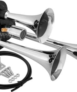 Claxon de Tren Vixen Horns para Camión/Coche. 3 Trompetas
