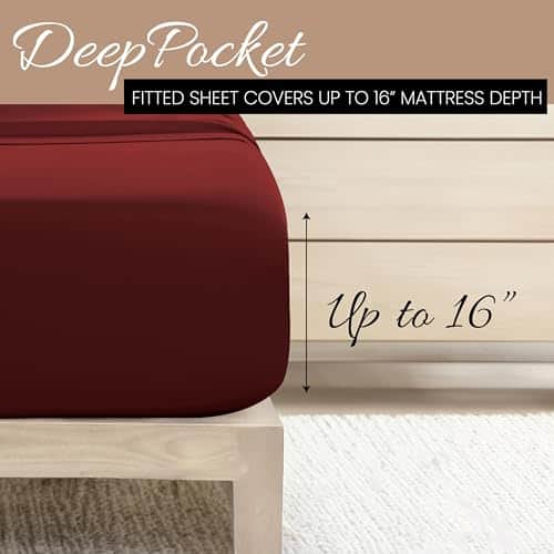 Juego de Sábanas de Microfibra Doble Cepillado de Linen - Imagen 11