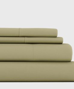 Juego de sábanas de microfibra cepillada doble Linen Market
