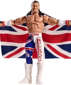Figura WWE Elite, British Bulldog