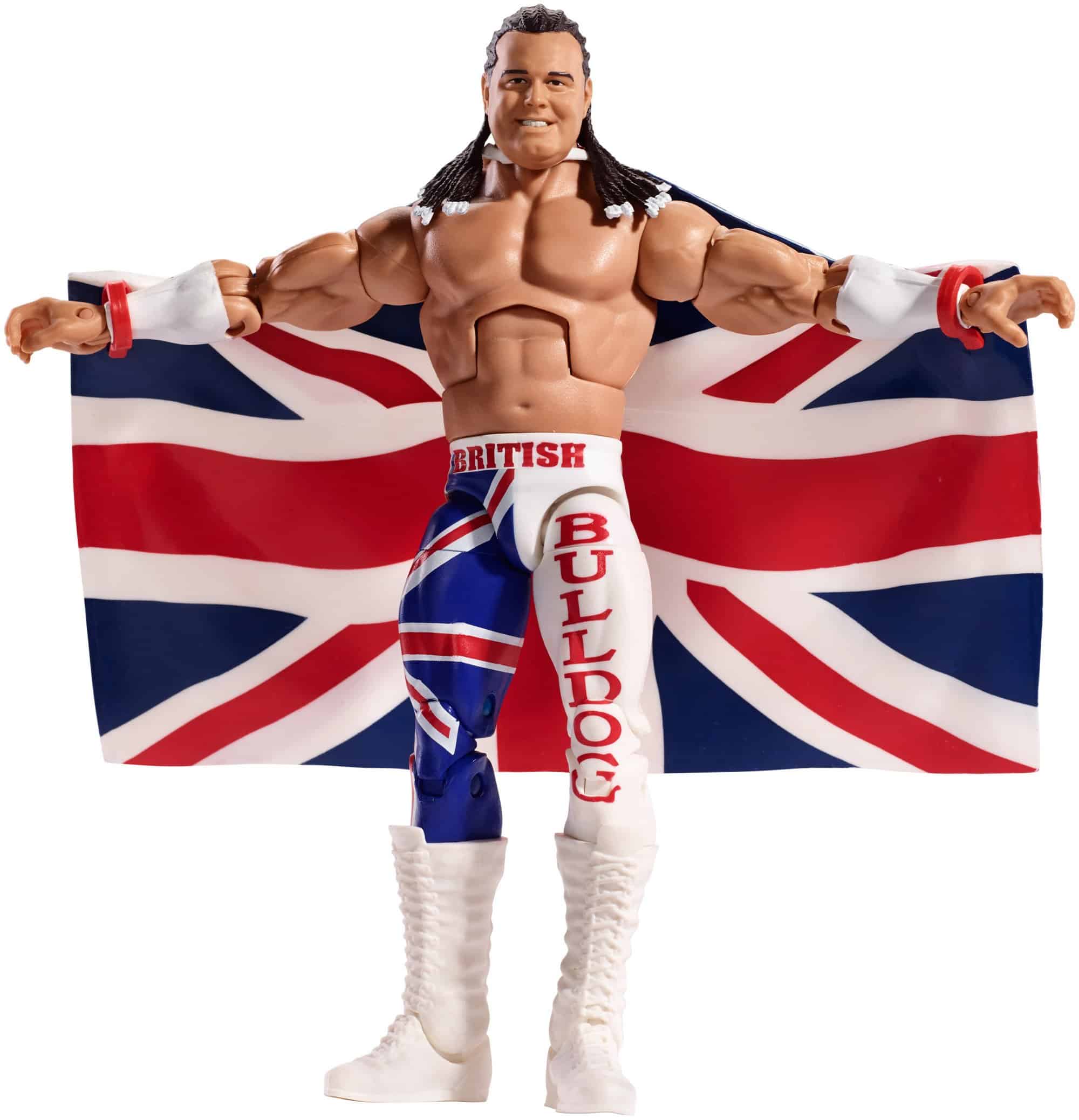Figura WWE Elite, British Bulldog