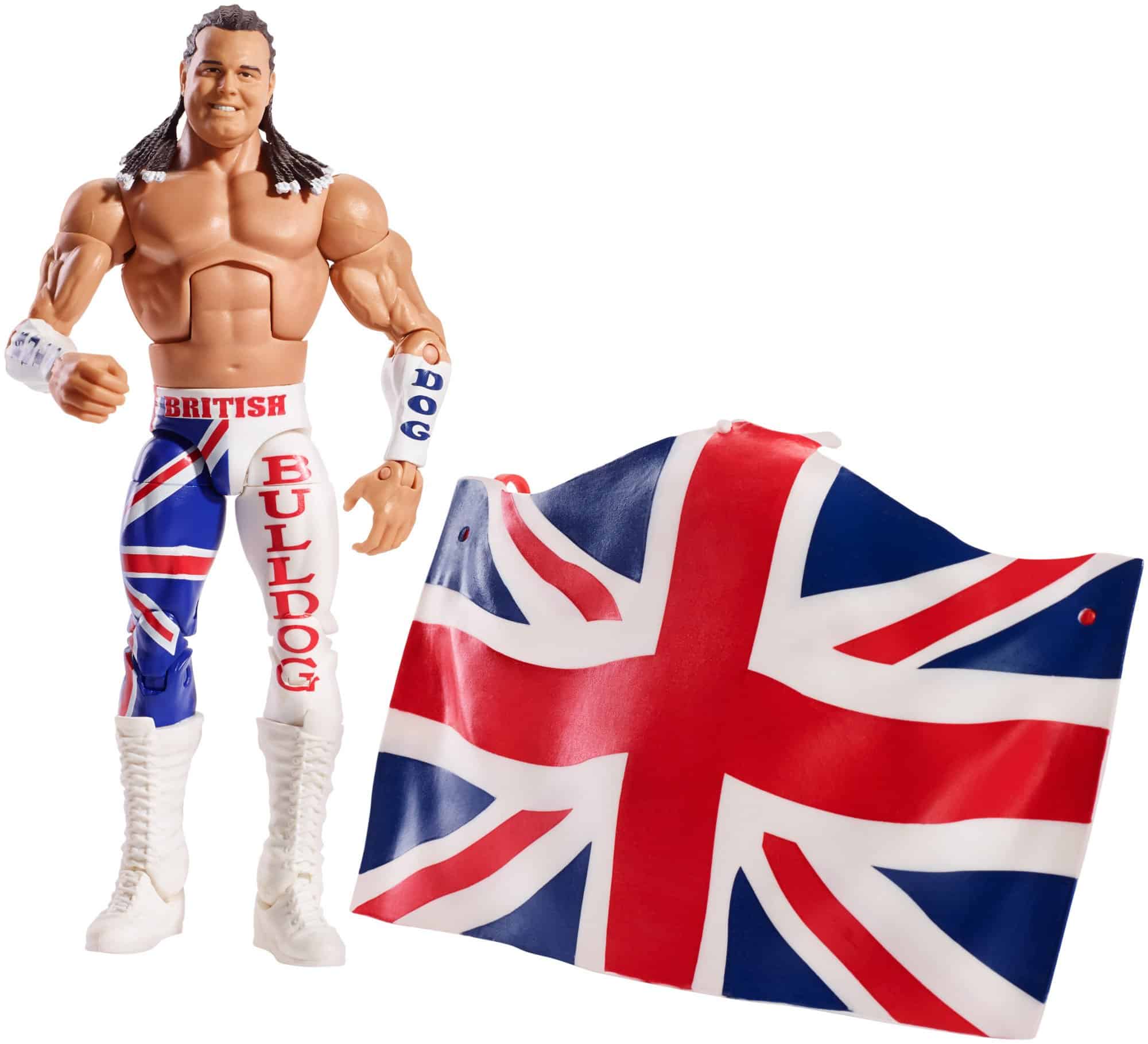 Figura WWE Elite, British Bulldog - Imagen 4